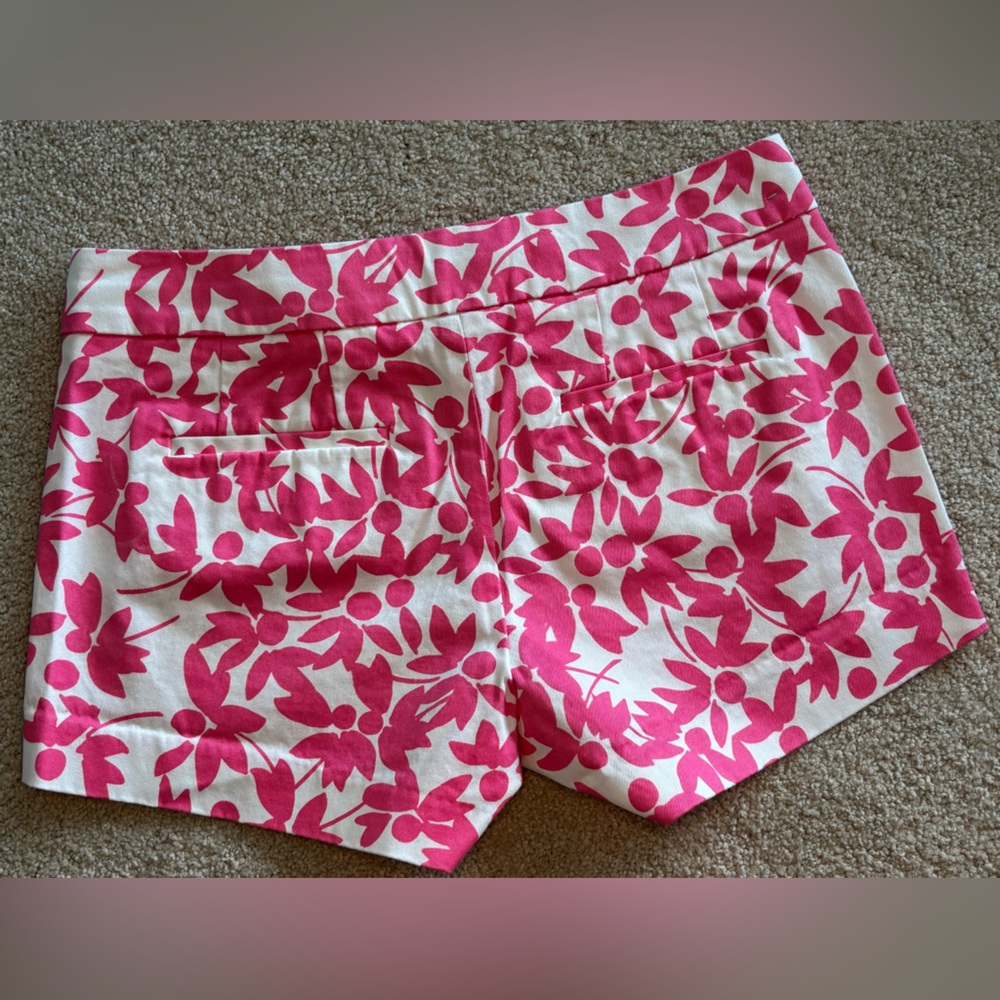 J. Crew Pink Floral Women's Bermudas
